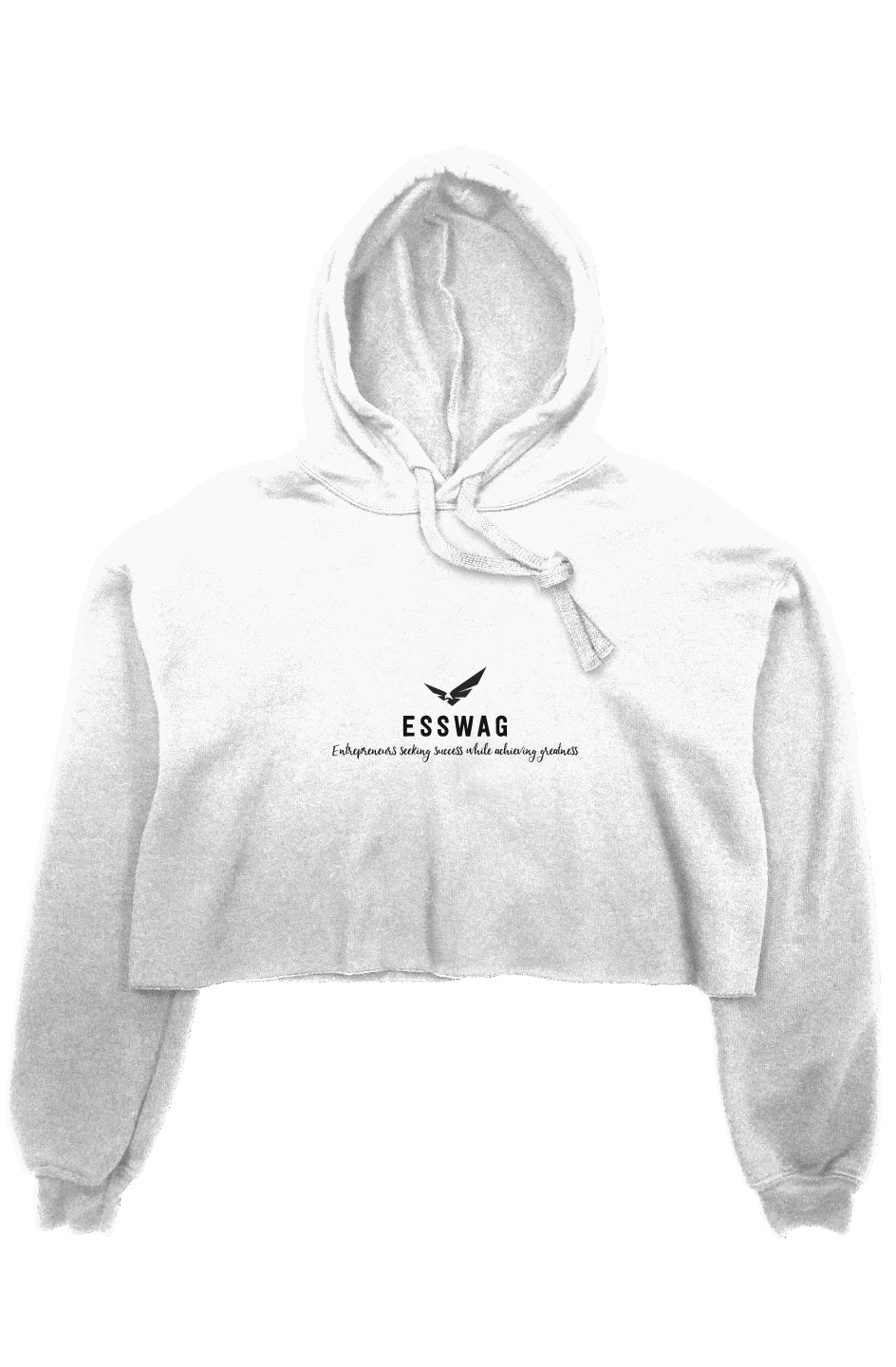 crop fleece hoodie