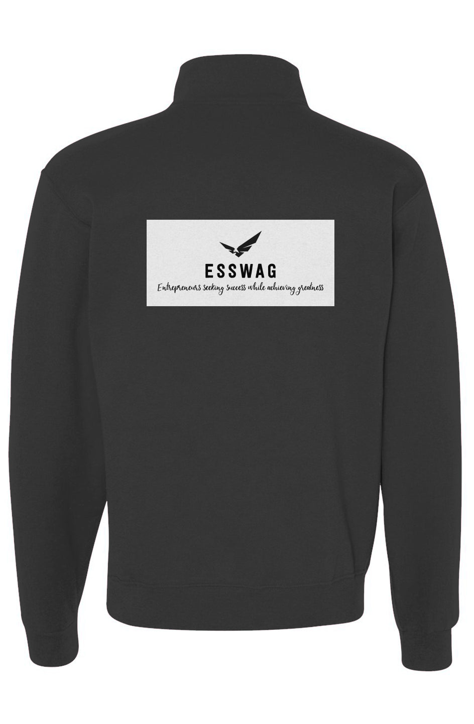 Cadet Collar Quarter-Zip Sweatshirt – ESSWAG